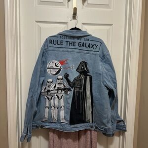 ✨Star Wars Fans – Statement Denim Jacket